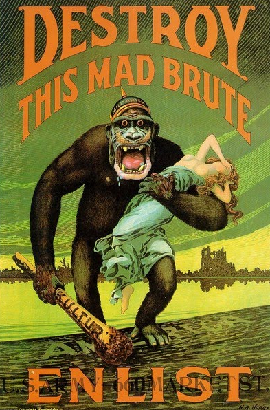 US propaganda poster from 1917